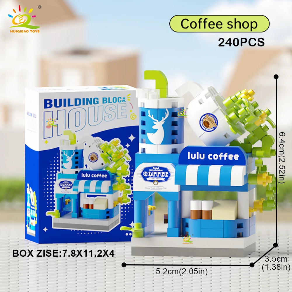 PENDRA Shop Burger Micro Building Set