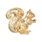 PENDRA Squirrel Animal Brooch