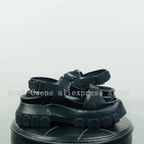 PENDRA Avenelle Men's T-Strap Leather Sandals
