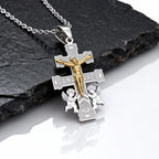 PENDRA Cross Orthodox Pendant Necklace