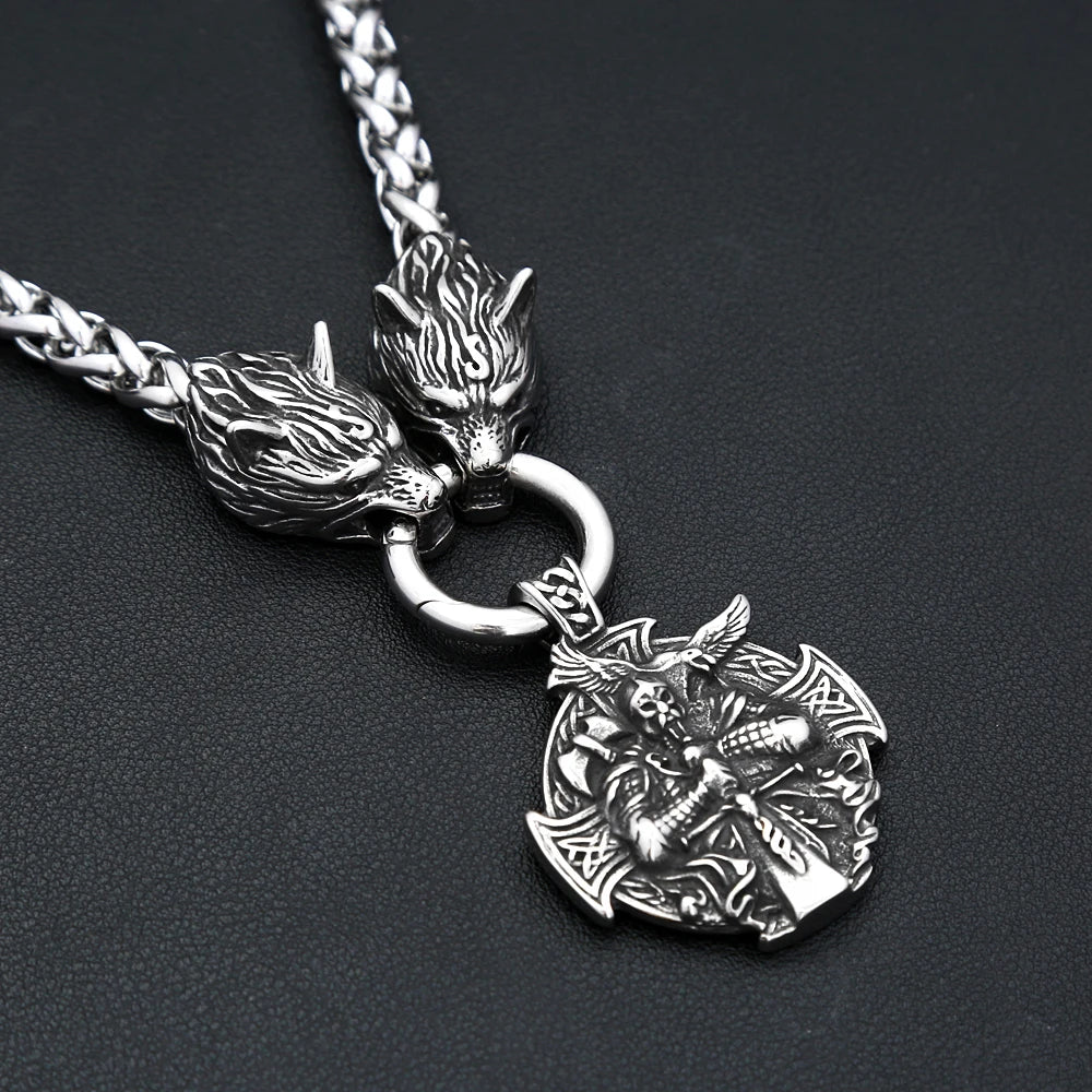 PENDRA Ravenwarrior Viking Warrior Pendant
