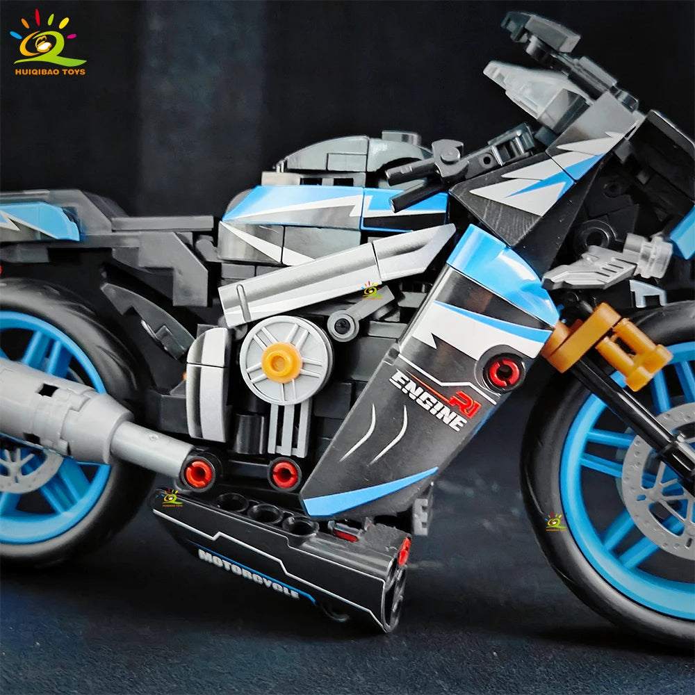 PENDRA Motorbike Moto Racer Building Set