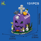 PENDRA Pumpkin Ghost House Building Set