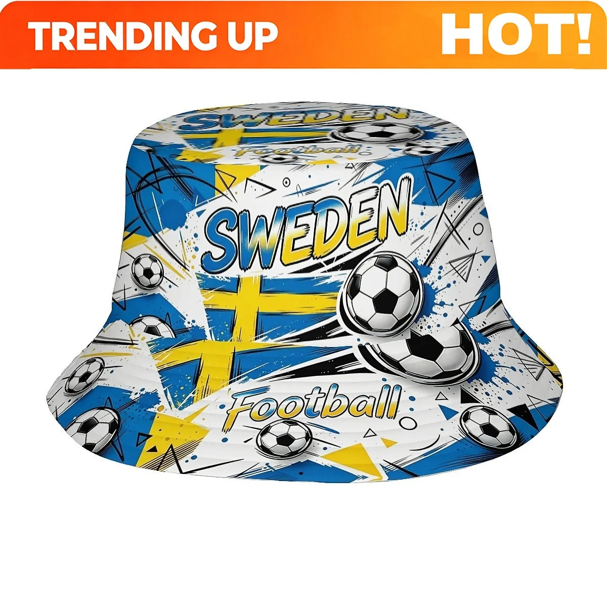 PENDRA 1pcs Football Fan Bucket Hat