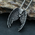 PENDRA Angelwing Stainless Steel Angel Wings Pendant