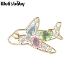 PENDRA Cute Crystal Animal Brooch