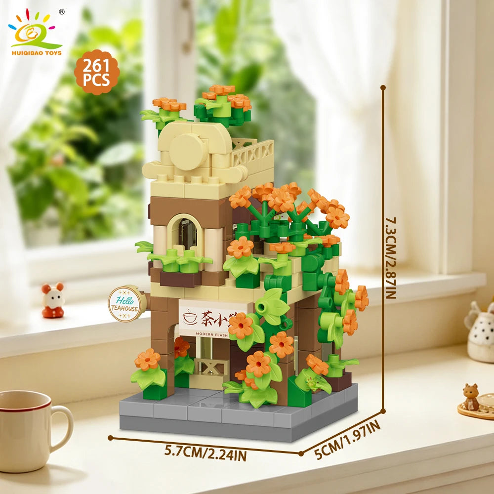 PENDRA Cute Store Micro Building Set