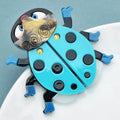 PENDRA Lovely Acrylic Beetle Brooch