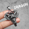 PENDRA Soladric Dinosaur Motif Necklace