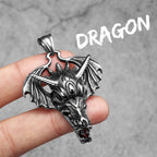 PENDRA Soladric Dinosaur Motif Necklace