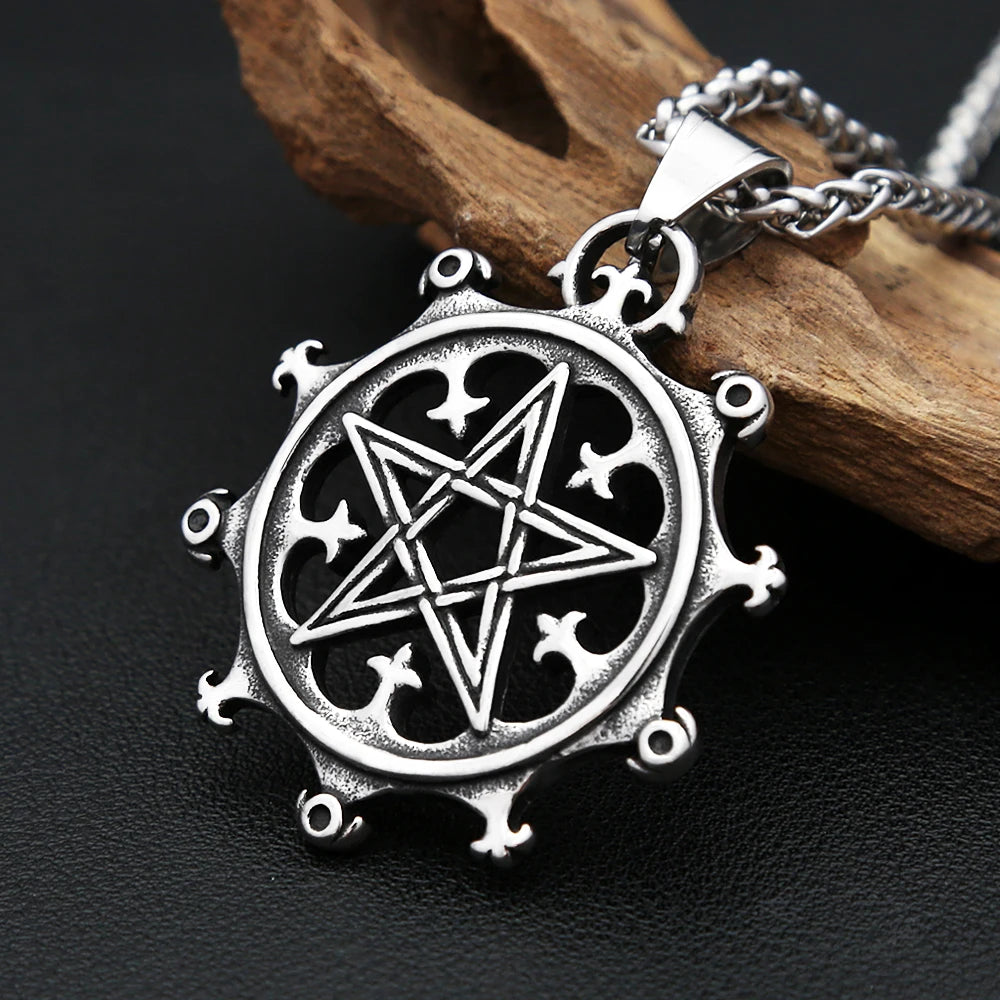 PENDRA Pentagramforge 316L Stainless Steel Pentagram Pendant