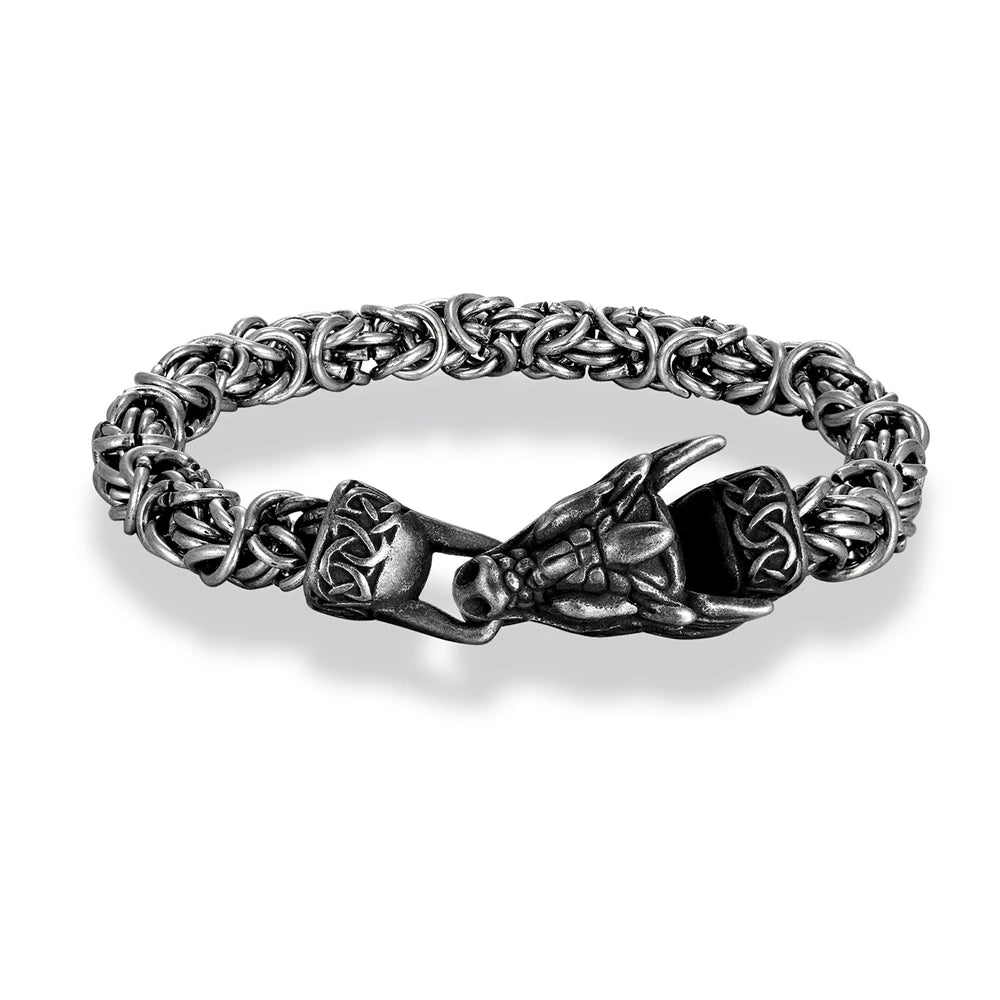 PENDRA Celtic Knot Classic Steel Bracelet