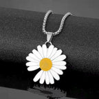 PENDRA Daisymini Stainless Steel Daisy Pendant