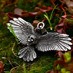 PENDRA Skullpunk Domineering Gothic Skull Pendant