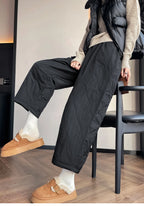 PENDRA Thick Cotton Wide Pants