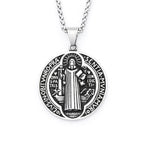 PENDRA Benedictus 316L Stainless Steel Exorcist Pendant