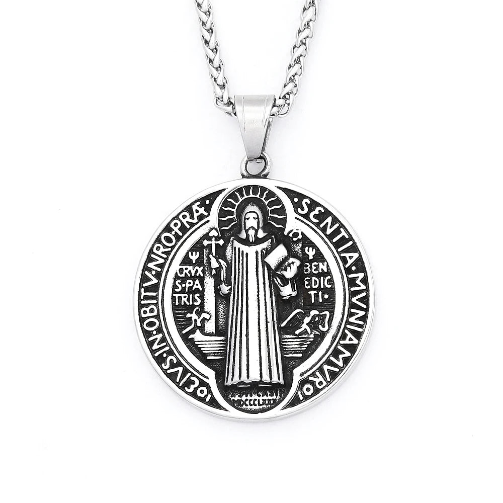 PENDRA Benedictus 316L Stainless Steel Exorcist Pendant