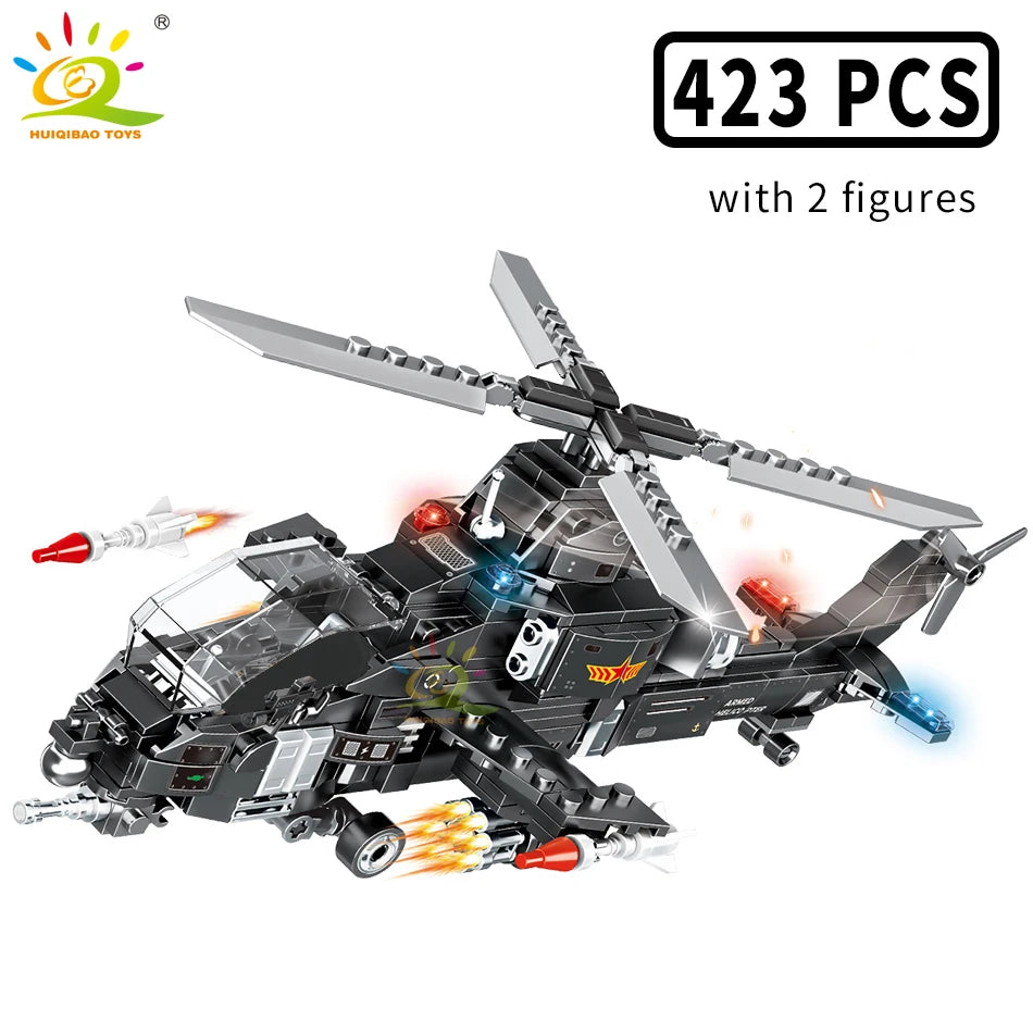 PENDRA 4in1 Swat Police Building Set