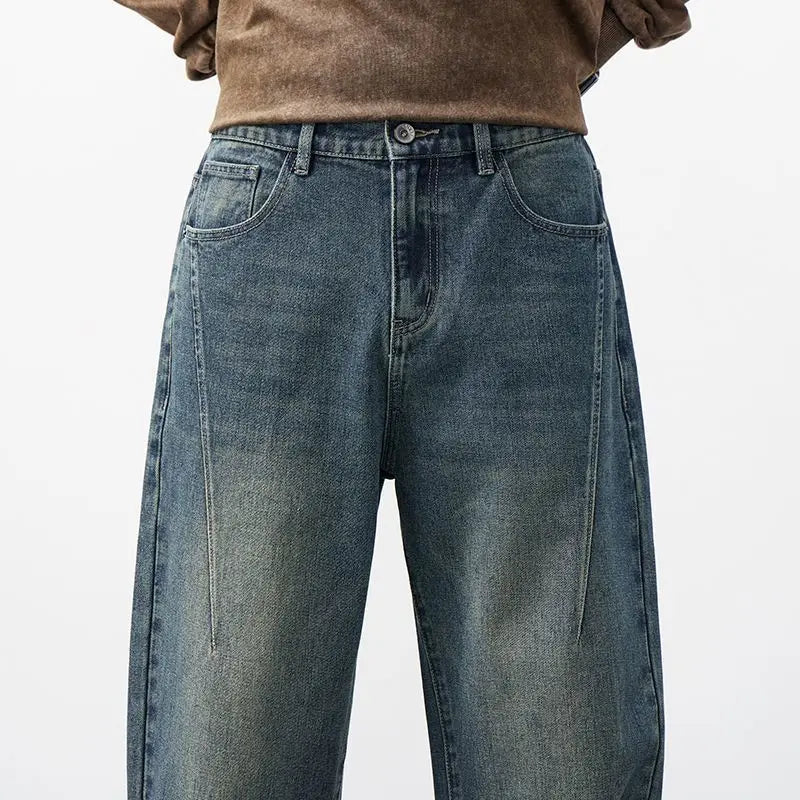 PENDRA Denim Wide Pants