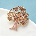 PENDRA Arboris Crystal Tree Brooch