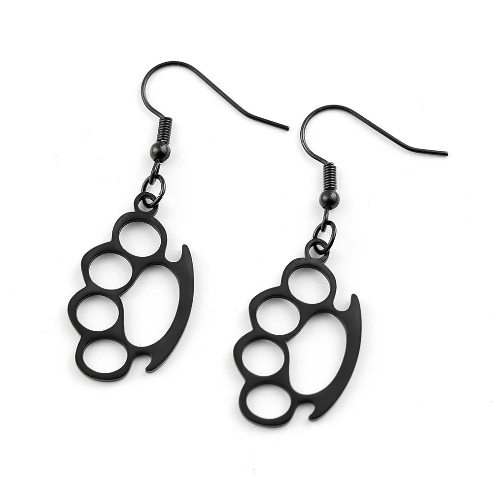PENDRA Knucklepunk Spike Hook Earrings
