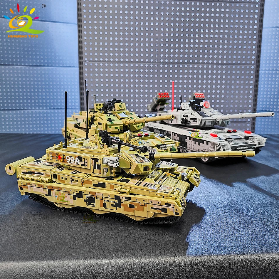 PENDRA Military Tank Army Building Set
