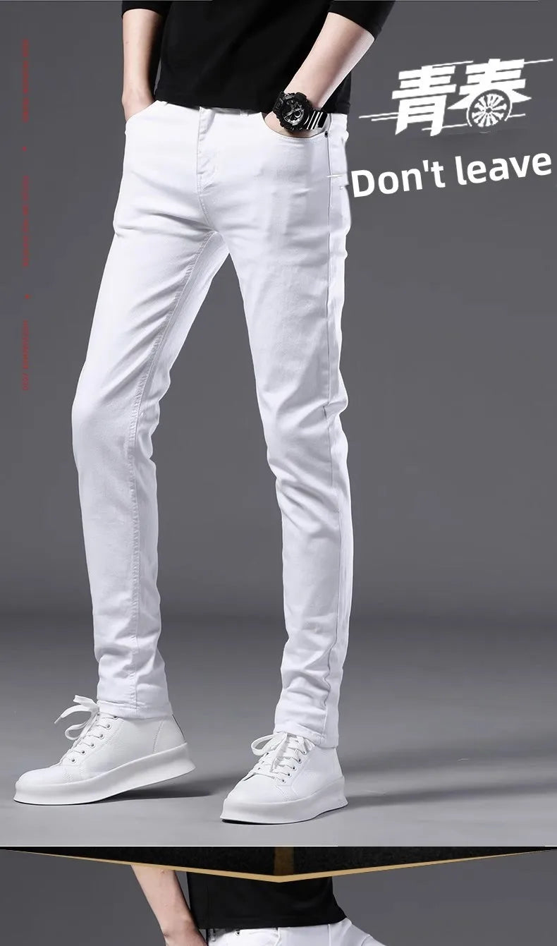 PENDRA White Fitting Pants