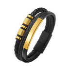 PENDRA Belorin Braided Leather Bracelet