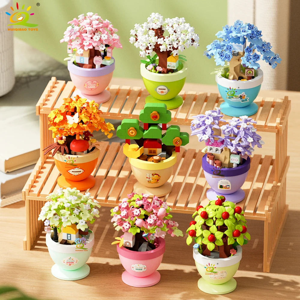 PENDRA Pot Sunflower Micro Building Set