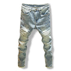 Designer Men's Jeans Luxury Fashion Slim Fit Denim Jeans Stylish korean and Casual Spring and Autumn Look Casual Pencil Pants