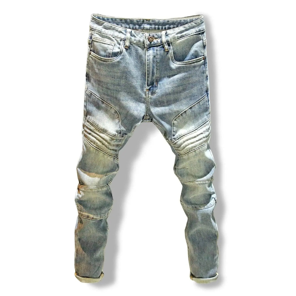 Designer Men's Jeans Luxury Fashion Slim Fit Denim Jeans Stylish korean and Casual Spring and Autumn Look Casual Pencil Pants
