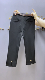 2024 High Waist Harem Pants Women Vintage Black Baggy Ankle-length Pencil Pantalones Casual Ol Trousers New Sweatpants