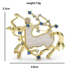PENDRA Zodiac Sagittarius Brooch