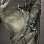 PENDRA Denim Straight Pants