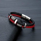 PENDRA Rune Leather Bracelet