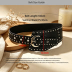 PENDRA Lunaara Leather Tassel Gothic Belt