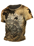 PENDRA Printed Sports Ship T-Shirt