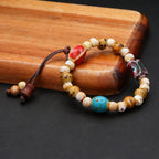 PENDRA Ceramica Vintage Ethnic Handmade Ceramic Bracelet