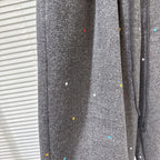 PENDRA Woolen Floor Length Wide Leg Pants