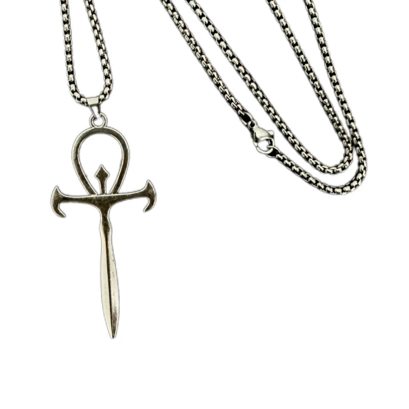 PENDRA Crosssword Gothic Cross Sword Pendant