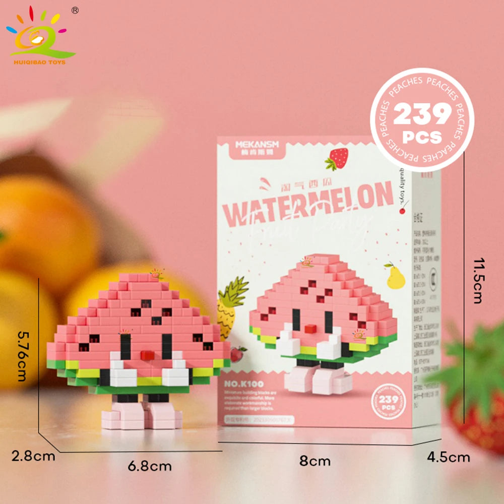 PENDRA Cute Delicious Micro Building Set