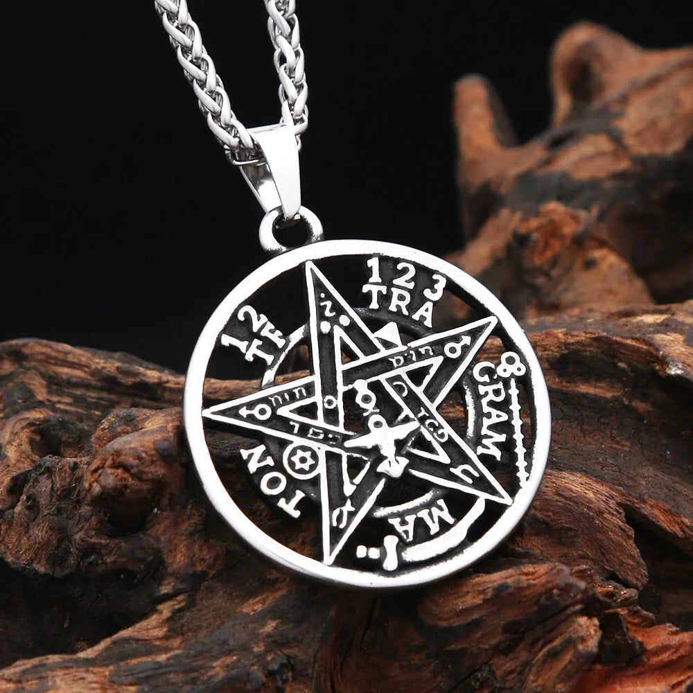PENDRA Witchpentagram Punk Witchcraft Pentagram Pendant