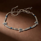 PENDRA Demiine Floral Boho Waist Chain Belt