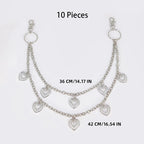 PENDRA Seraellea Star Punk Double-Layer Waist Chain Belt