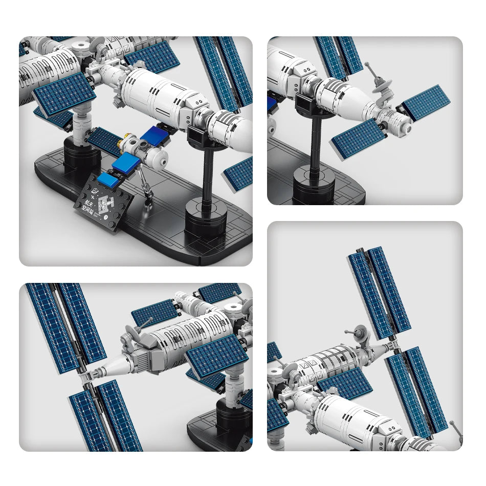 PENDRA Space Station Astronaut Building Set