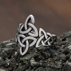 PENDRA Celticorn Viking Celtic Knot Ring