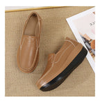 PENDRA Leather Sports Platform Shoes
