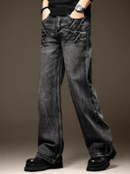 PENDRA Washed Harem End Pants