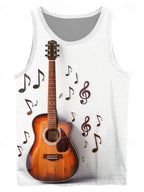 PENDRA Cartoon Chicken Printed Vacation Tank Sleeveless Beach Tank Top