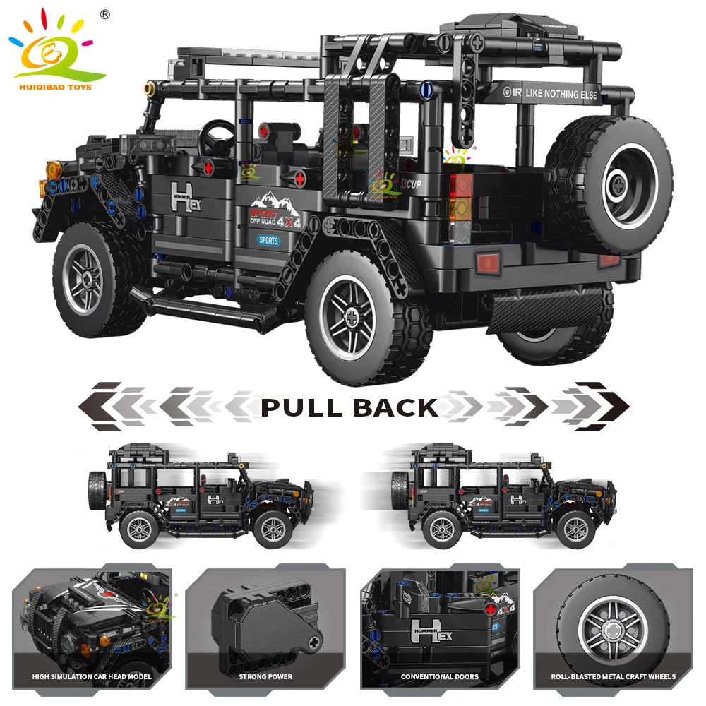 PENDRA Off Road Vehicle Building Set